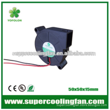 50x50x15mm dc centrifugal blower fan for industrial device cooling use